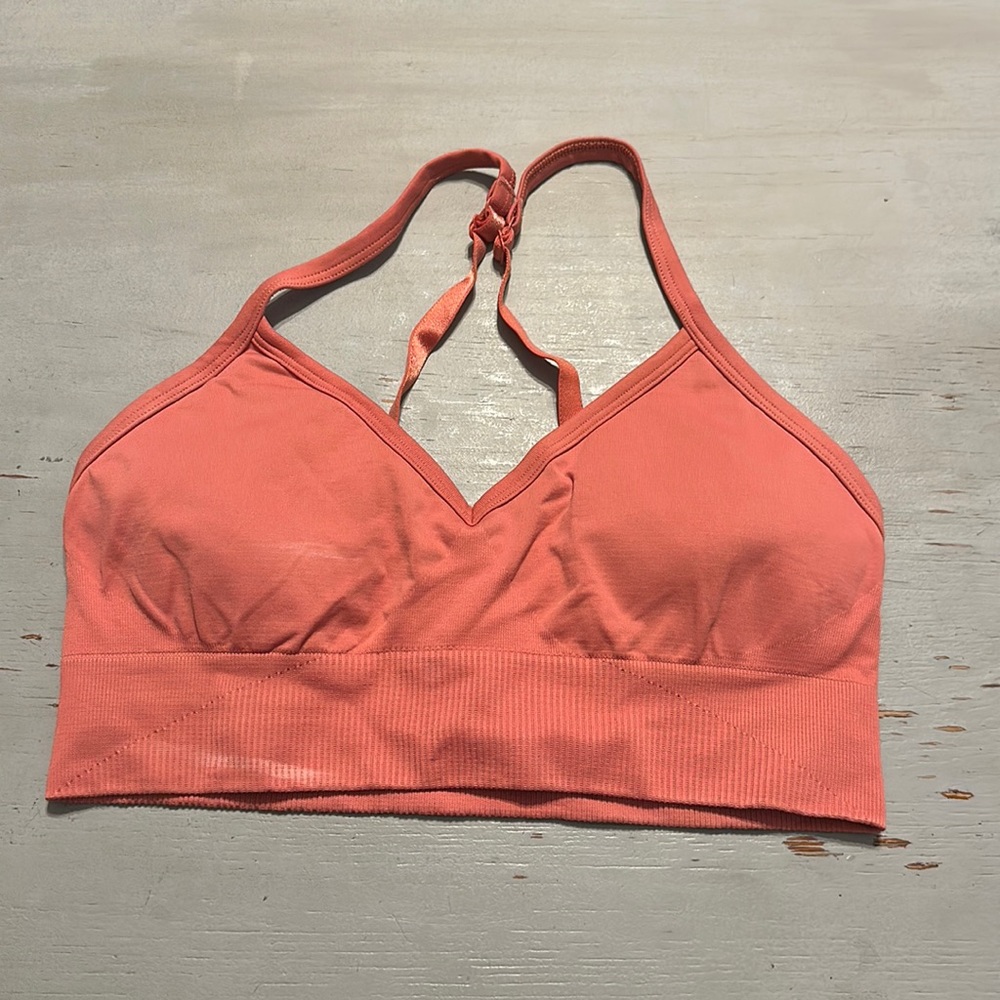 Ebb to Street Bra c/d support rustic coral sz 6